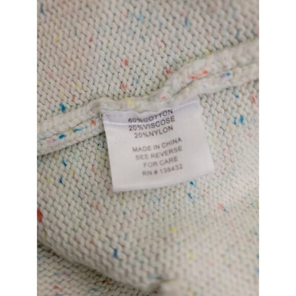 Modcloth Mini Pom Pom Confetti Pullover Sweater Sz M Mint Green Crew Neck Womens - Picture 8 of 9